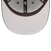 Casquette ajustée 59FIFTY à profil bas des Los Angeles Angels New Era pour hommes, noire