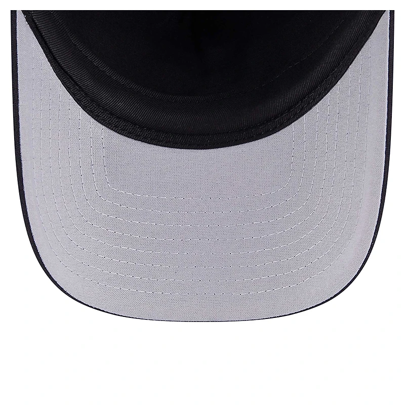Casquette ajustable New Era Los Angeles Angels Retro Bold A-Frame Trucker 9FORTY noire pour homme