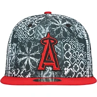 Men's New Era Black Los Angeles Angels Sands 59FIFTY Fitted Hat