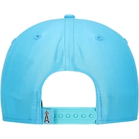 Men's New Era Blue Los Angeles Angels Neon Golfer Snapback Hat