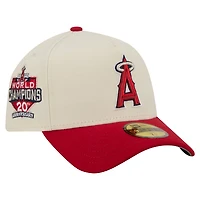Casquette ajustée New Era crème Los Angeles Angels 59FORTY pour homme