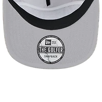 Men's New Era Gray Los Angeles Angels Corduroy Golfer Snapback Hat