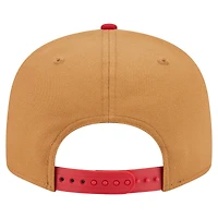 Men's New Era Khaki/Red Los Angeles Angels Ice Cream 9FIFTY Snapback Hat