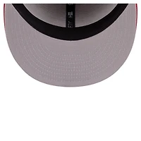 Casquette snapback New Era 9FIFTY kaki/rouge Los Angeles Angels pour homme