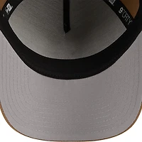 Men's New Era Khaki Los Angeles Angels A-Frame 9FORTY Adjustable Hat