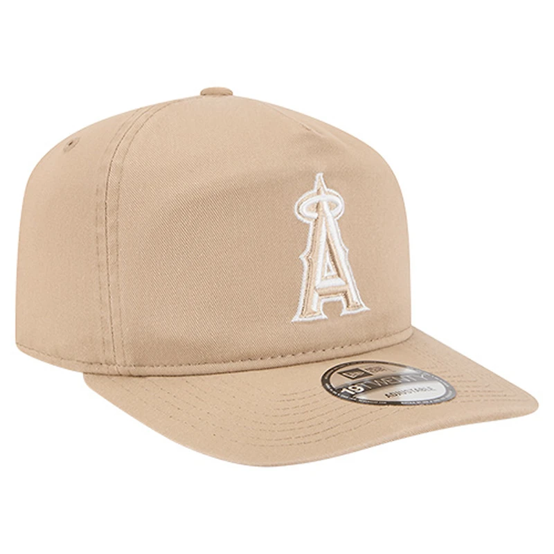 Casquette ajustable New Era beige clair Los Angeles Angels Cam 19TWENTY pour homme