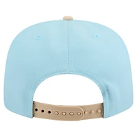 Men's New Era  Light Blue/Light Beige Los Angeles Angels Color Pack A-Frame 9FIFTY Snapback Hat