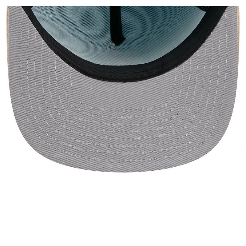 Men's New Era  Light Blue/Light Beige Los Angeles Angels Color Pack A-Frame 9FIFTY Snapback Hat