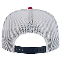 Men's New Era Los Angeles Angels Tie-Dye Golfer Trucker Adjustable Hat