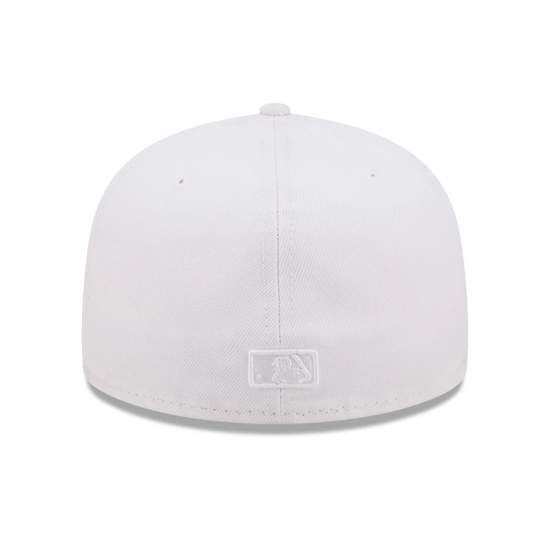 Casquette ajustée 59FIFTY Los Angeles Angels New Era pour homme, blanc sur