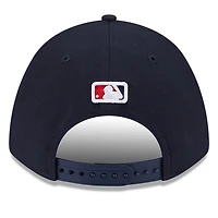 Casquette ajustable New Era bleu marine/rouge Los Angeles Angels Player Replica 9FORTY pour homme
