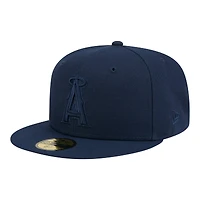 Men's New Era  Navy Los Angeles Angels Color Pack 59FIFTY Fitted Hat