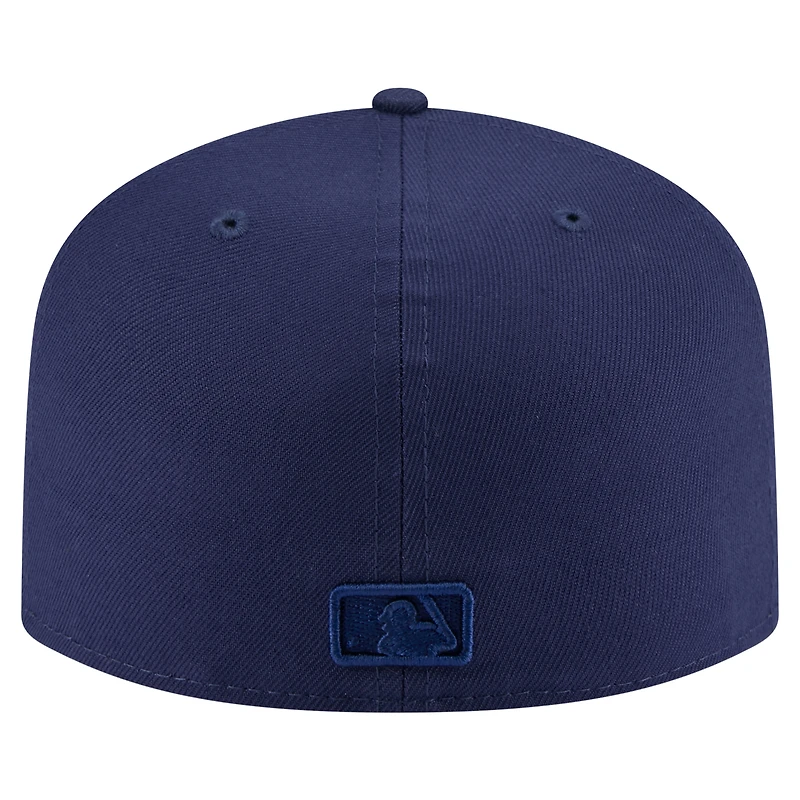Casquette ajustée New Era 59FIFTY bleu marine Los Angeles Angels Color Pack pour homme