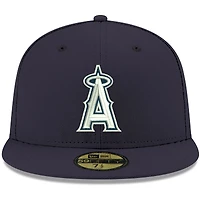 Casquette ajustée 59FIFTY bleu marine avec logo Los Angeles Angels pour homme New Era