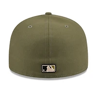Men's New Era  Olive Los Angeles Angels 2026 Armed Forces Day 59FIFTY Fitted Hat
