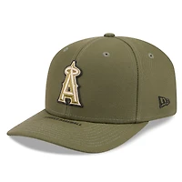 Men's New Era  Olive Los Angeles Angels 2026 Armed Forces Day 9SEVENTY Adjustable Hat