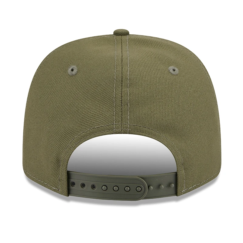Men's New Era Olive Los Angeles Angels 2026 Armed Forces Day 9SEVENTY Adjustable Hat
