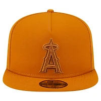Casquette ajustée A-Frame 59FIFTY orange Los Angeles Angels pour homme New Era