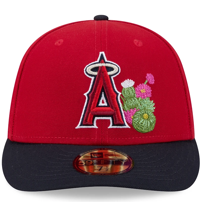 Men's New Era  Red/Navy Los Angeles Angels 2026 Spring Training 59FIFTY Fitted Hat