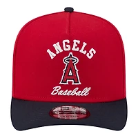 Casquette ajustable New Era rouge/marine Los Angeles Angels 9FIFTY pour homme