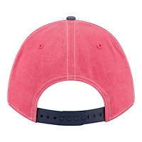 Men's New Era  Red/Navy Los Angeles Angels Felt M-Crown 9FORTY Adjustable Hat