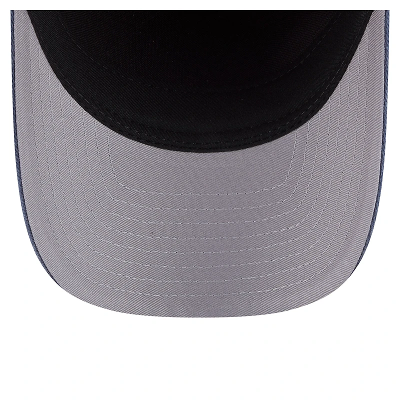 Men's New Era Red/Navy Los Angeles Angels Felt M-Crown 9FORTY Adjustable Hat