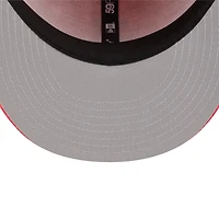 Men's New Era Red Los Angeles Angels 2023 Spring Color Basic 59FIFTY Fitted Hat