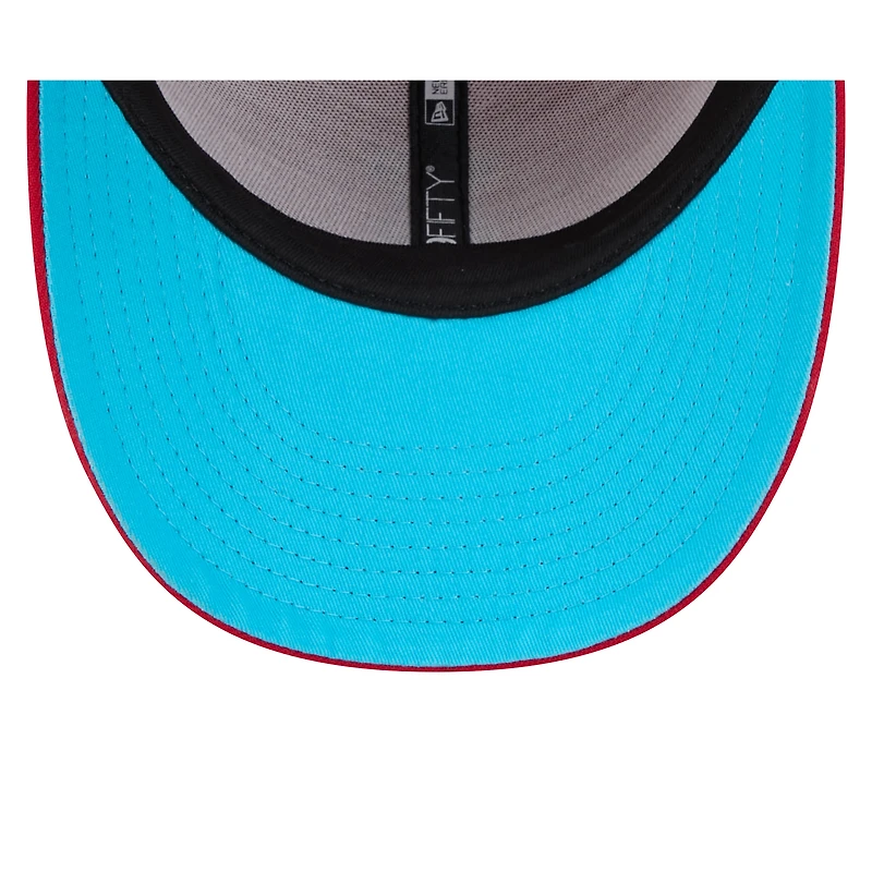 Casquette ajustée 59FIFTY à profil bas pour la fête des pères Los Angeles Angels 2024 New Era rouge hommes