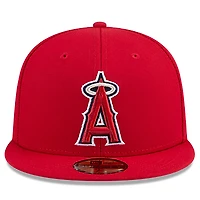 Casquette ajustée New Era rouge Los Angeles Angels 2026 Jackie Robinson Day 59FIFTY pour homme