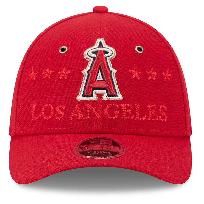 Men's New Era Red Los Angeles Angels 2026 MLB All-Star Game 39THIRTY Flex Hat