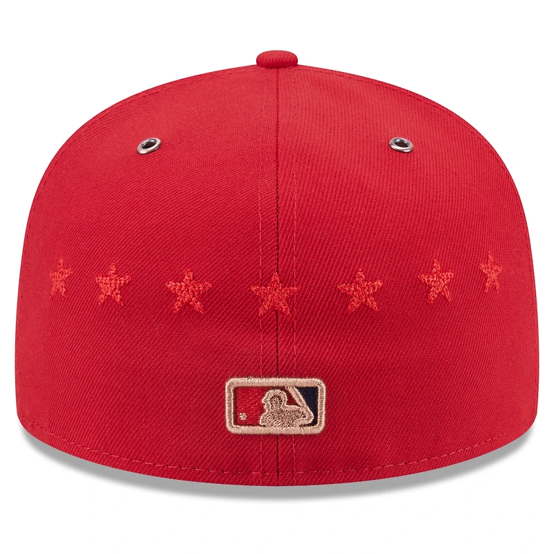 Casquette ajustée New Era rouge Los Angeles Angels 2026 MLB All-Star Game 59FIFTY pour homme