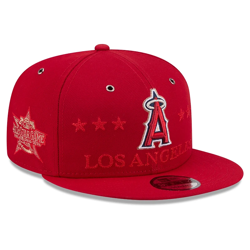 Men's New Era Red Los Angeles Angels 2026 MLB All-Star Game 9FIFTY Snapback Hat