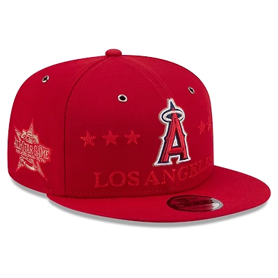 Men's New Era Red Los Angeles Angels 2026 MLB All-Star Game 9FIFTY Snapback Hat