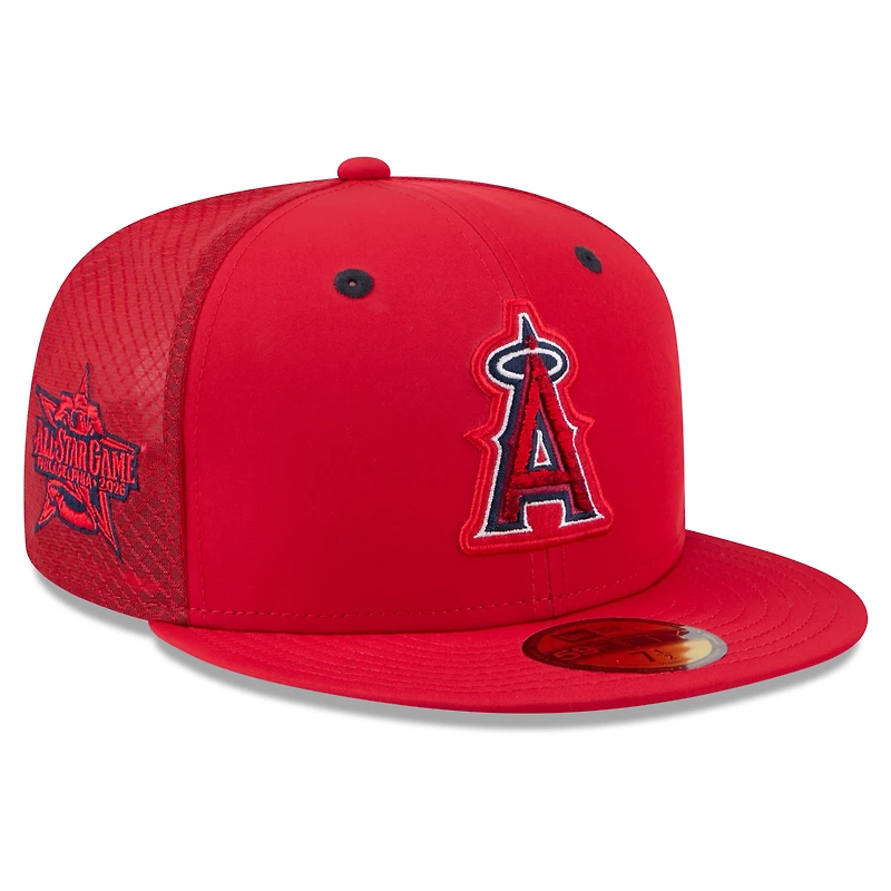 Casquette ajustée New Era rouge Los Angeles Angels 2026 MLB All-Star Game 59FIFTY pour homme