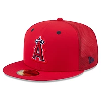 Men's New Era Red Los Angeles Angels 2026 MLB All-Star Game Workout 59FIFTY Fitted Hat