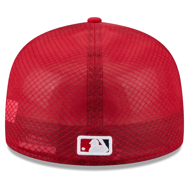 Men's New Era Red Los Angeles Angels 2026 MLB All-Star Game Workout 59FIFTY Fitted Hat