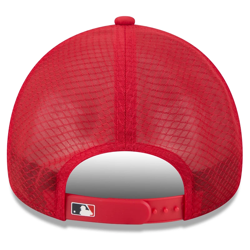 Men's New Era Red Los Angeles Angels 2026 MLB All-Star Game Workout 9FORTY Apex Adjustable Hat