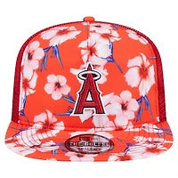 Casquette snapback rouge à motif aventure Los Angeles Angels de New Era pour homme