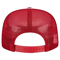 Casquette snapback rouge à motif aventure Los Angeles Angels de New Era pour homme