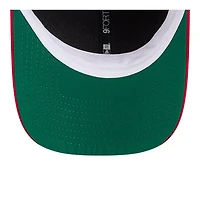Casquette ajustable 9FORTY M-Crown rouge New Era pour homme, motif Temple de la renommée du baseball des Los Angeles Angels