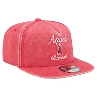Men's New Era Red Los Angeles Angels City Slogan A-Frame 9FIFTY Snapback Hat
