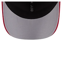 Men's New Era Red Los Angeles Angels Flag 9SEVENTY Stretch-Snap Hat