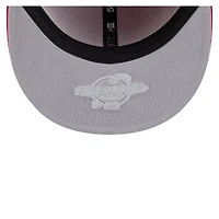 Men's New Era  Red Los Angeles Angels Hidden Hit 59FIFTY Fitted Hat
