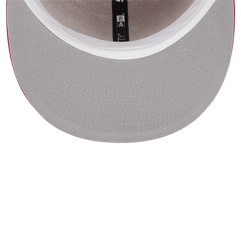 Casquette ajustée 59FIFTY rouge avec logo des Los Angeles Angels New Era pour homme