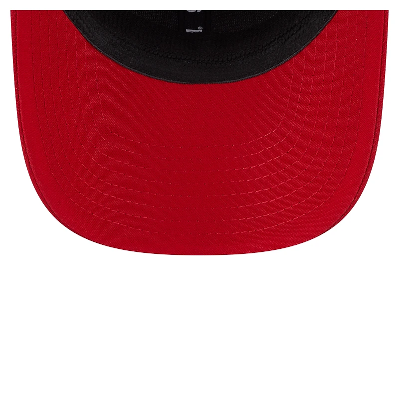 Casquette extensible à boutons-pression New Era rouge Los Angeles Angels Multi-Rope 9SEVENTY pour homme
