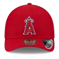 Men's New Era  Red Los Angeles Angels Player Replica 9FORTY Adjustable Hat