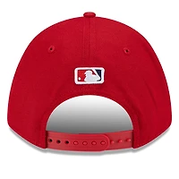 Men's New Era  Red Los Angeles Angels Player Replica 9FORTY Adjustable Hat