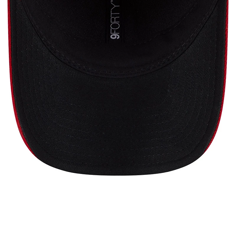 Men's New Era  Red Los Angeles Angels Player Replica 9FORTY Adjustable Hat