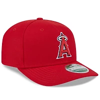 Casquette ajustable New Era rouge Los Angeles Angels Player Replica 9SEVENTY pour homme