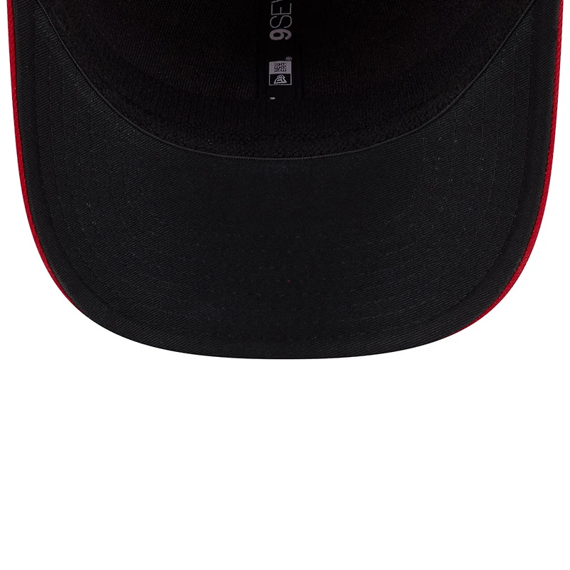 Casquette ajustable New Era rouge Los Angeles Angels Player Replica 9SEVENTY pour homme